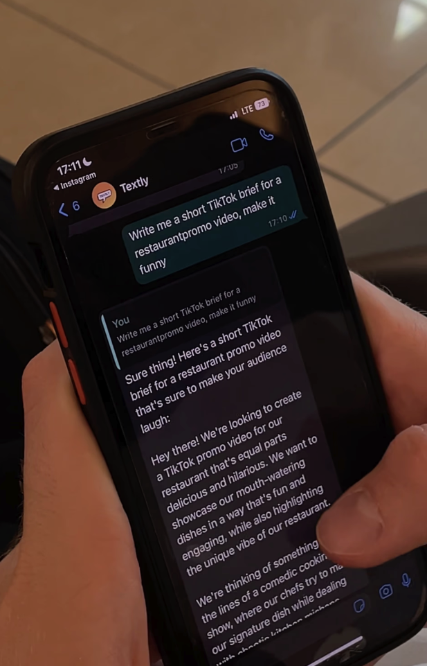 Rok Bozic Textly AI - Personal AI assistant inside WhatsApp